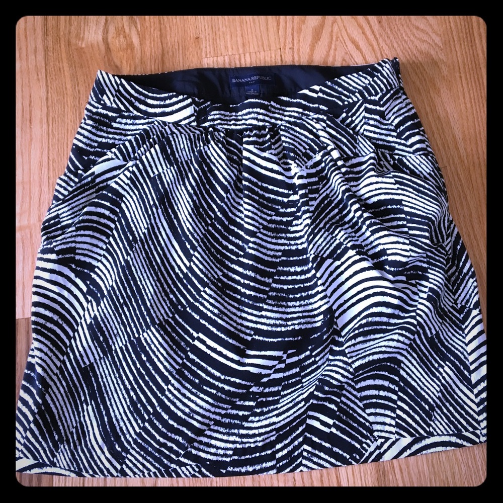 Banana Republic Zebra Skirt